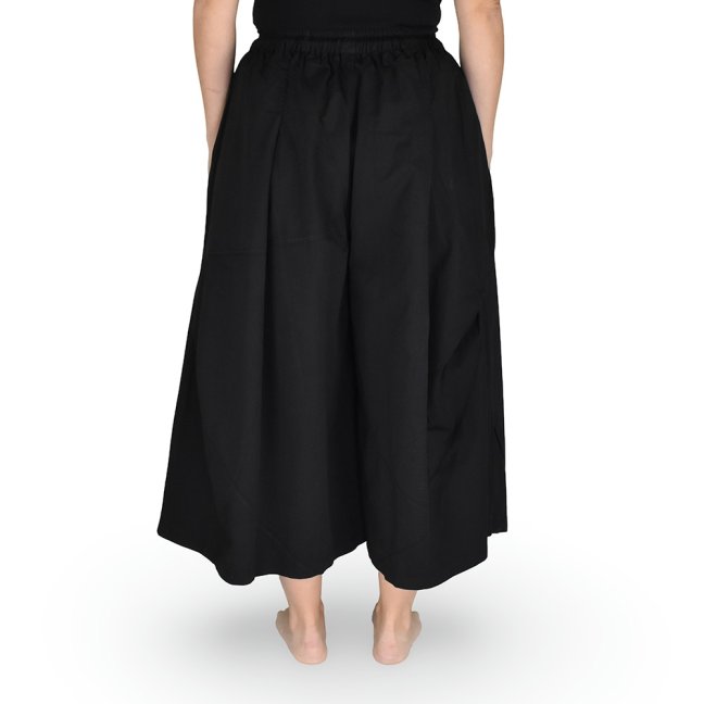 Capri culottes kalhoty DIN, černé