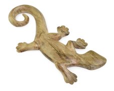 Dřevěná dekorace Ještěrka - 20 cm - var. G