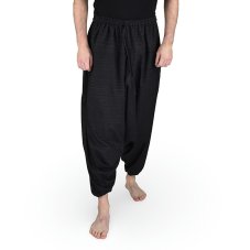 Harémové kalhoty aladin LIN, černá, II. jakost