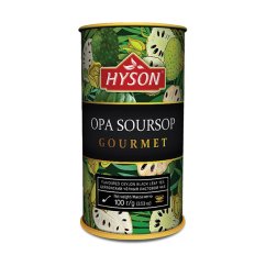 Černý aromatizovaný čaj Hyson Black OPA Soursop – 100 g