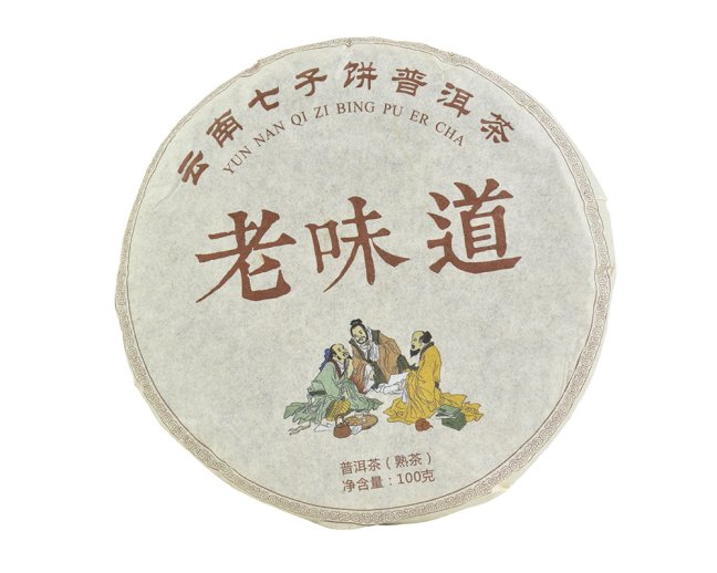 Tmavý čaj China Yunnan Pu-erh Shu Aged Ban Zhang 2019