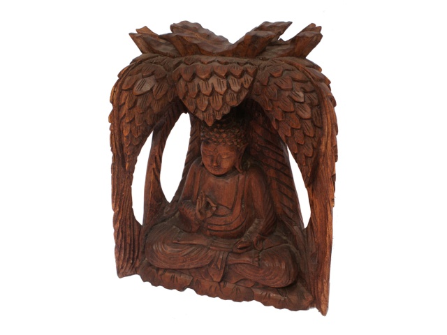 Buddha pod stromem 30cm