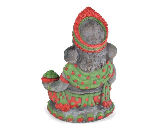 Betonová socha Sedící Ganesh 50 cm A