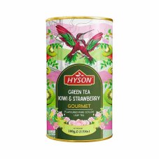 Zelený aromatizovaný čaj Hyson Kiwi Strawberry – 100 g