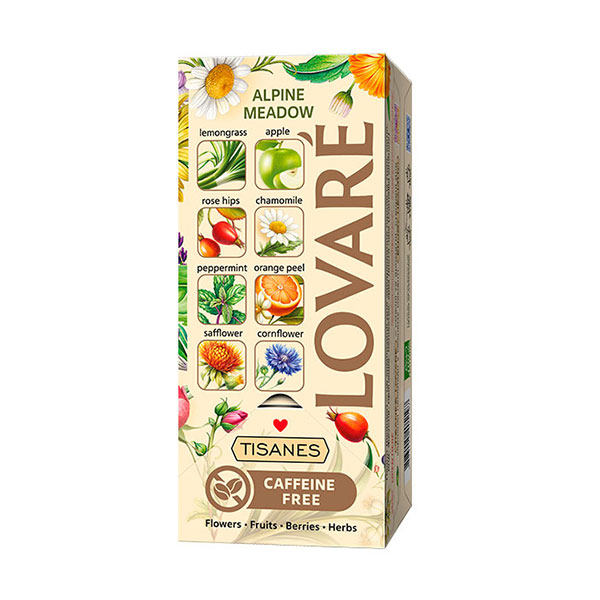 Bylinný čaj Lovaré Alpine Meadow (24 sáčků) 36 g