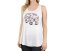 Dámské tílko Yoga, polyester, krémové, slon