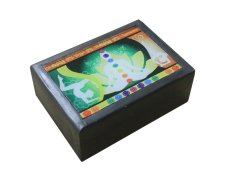 Úložný box Čakry, jóga, meditace - II. jakost
