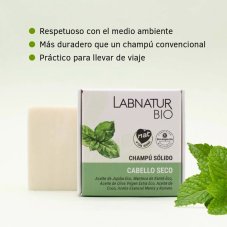 Tuhý šampon pro suché vlasy 75 g Labnatur Bio