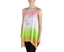 Dámský dlouhý top YORKA, multicolour, pampelišky II