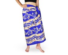 Sarong - Pareo REN, želva, královská modř, II. jakost