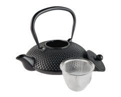 Litinová konvice Kurogane černá 800 ml