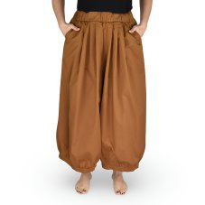 Capri kalhoty FAI, baloon, hnědá