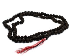Japa Mala Rudraksha tmavá 10 mm