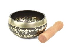 Tibetská mísa s paličkou č. 155 - zdobená  310 g - tón G