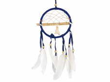 Lapač snů  11,5 cm tmavě modrý