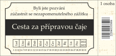 Cesta za přípravou čaje - workshop čaje pro jednu osobu