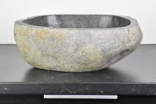 Umyvadlo říční kámen 41 x 33 cm, var. M