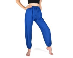 Kalhoty jóga TAWIN, modré, II. jakost