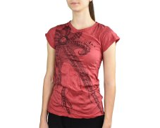 Tričko dámské krátký rukáv SURE, Octopus, červená