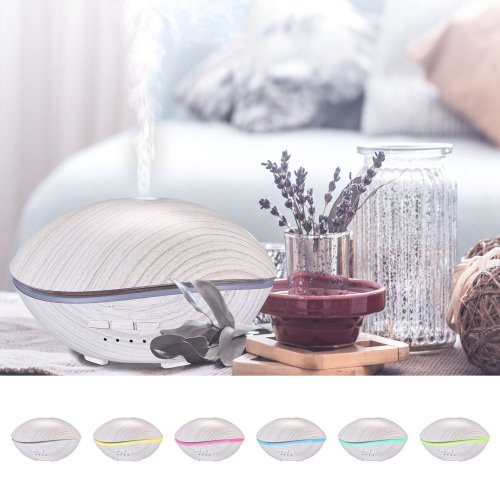 Aroma difuzér Stone bílé dřevo 500ml SIXTOL