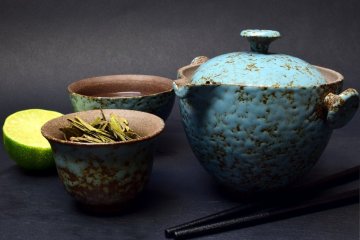 Gaiwany a zhongy - císařské nádoby na popíjení čaje - Barva - Zelená