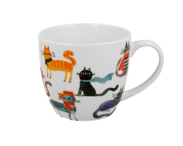 Hrnek Kočky parádnice 400 ml