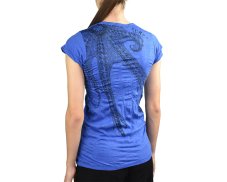 Tričko dámské krátký rukáv SURE, Octopus, modrá