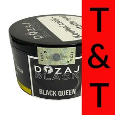 Tabák Dozaj Black T&T Black Queen 125 g