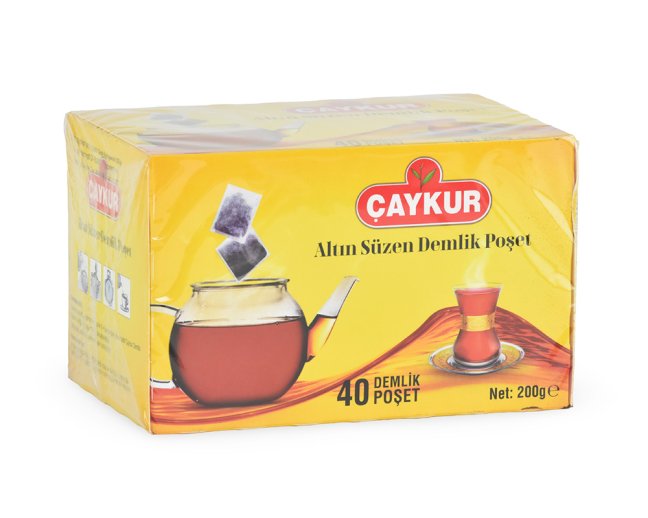 Černý čaj Caykur Altin Süzen Poşet Çay (40 sáčků) 200 g