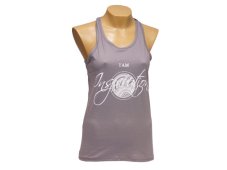 Dámské tílko I AM INSPIRATION, bavlna, šedé