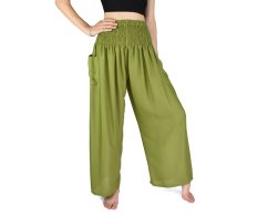 Kalhoty jóga SARUT, zelené