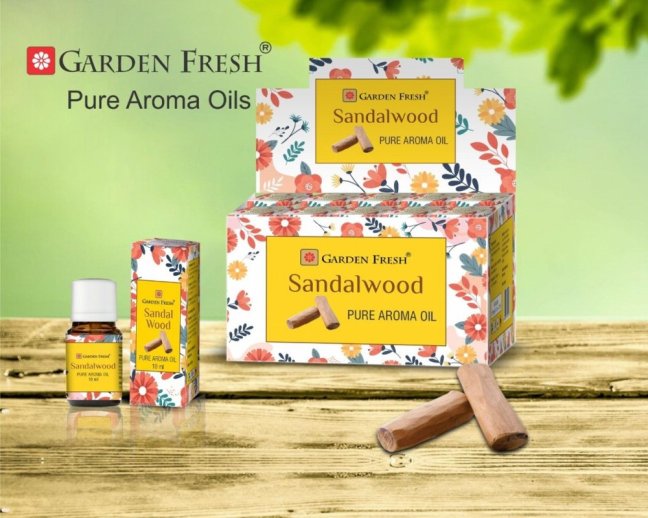 Aroma Olej Garden Fresh  - Santalové dřevo 10 ml