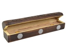 Stojan na vonné tyčinky truhlička Květ života