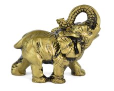 Figurka Slon pozlacený C