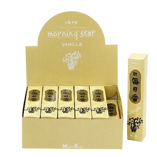 Japonské vonné tyčinky Nippon M/S 50 ks Vanilka
