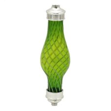 Skleněné tělo Sahara Smoke zelená bílá