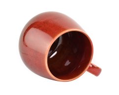 Porcelánový hrnek Gustl, červený, 400 ml