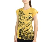 Tričko dámské krátký rukáv SURE, Orlí vzlet, žlutá