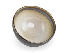 Keramická miska menší hnědá