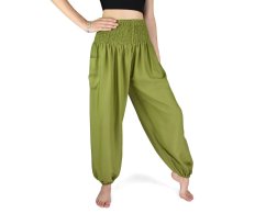 Kalhoty jóga SATJA, zelené