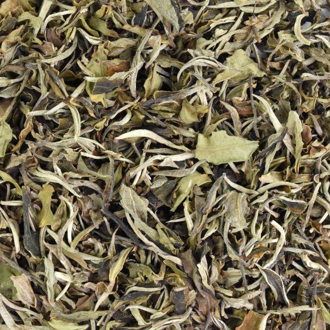 Bílý čaj China Yunnan Simao Enle White Peony BIO Pai Mu Tan (Bílá pivoňka) - 50 g