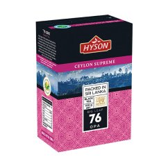 Černý čaj Hyson Ceylon Supreme Black OPA – 100 g