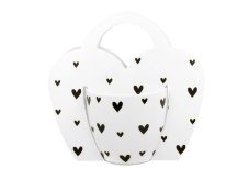 Hrnek Černé srdce malé 400 ml