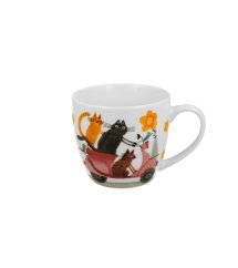 Hrnek Kočky na skútru 400 ml