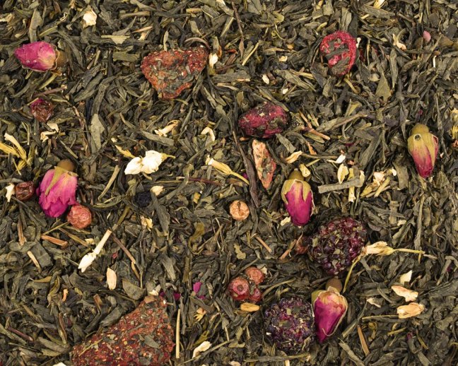 Zelený aromatizovaný čaj Blackberry Jasmine