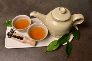 Čajové soupravy -  Pro požitek pití čaje - Barva - Zelená