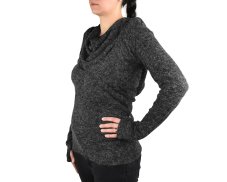 Svetr THU s kapucí, šedý