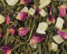 Zelený aromatizovaný čaj Sencha Maharádža of Radžastan