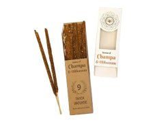 Indické vonné tyčinky Green Tree Champa & Olibanum 9 ks