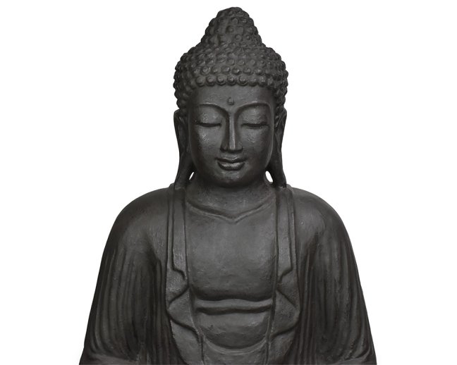 Betonová socha Buddha - meditace - 100 cm